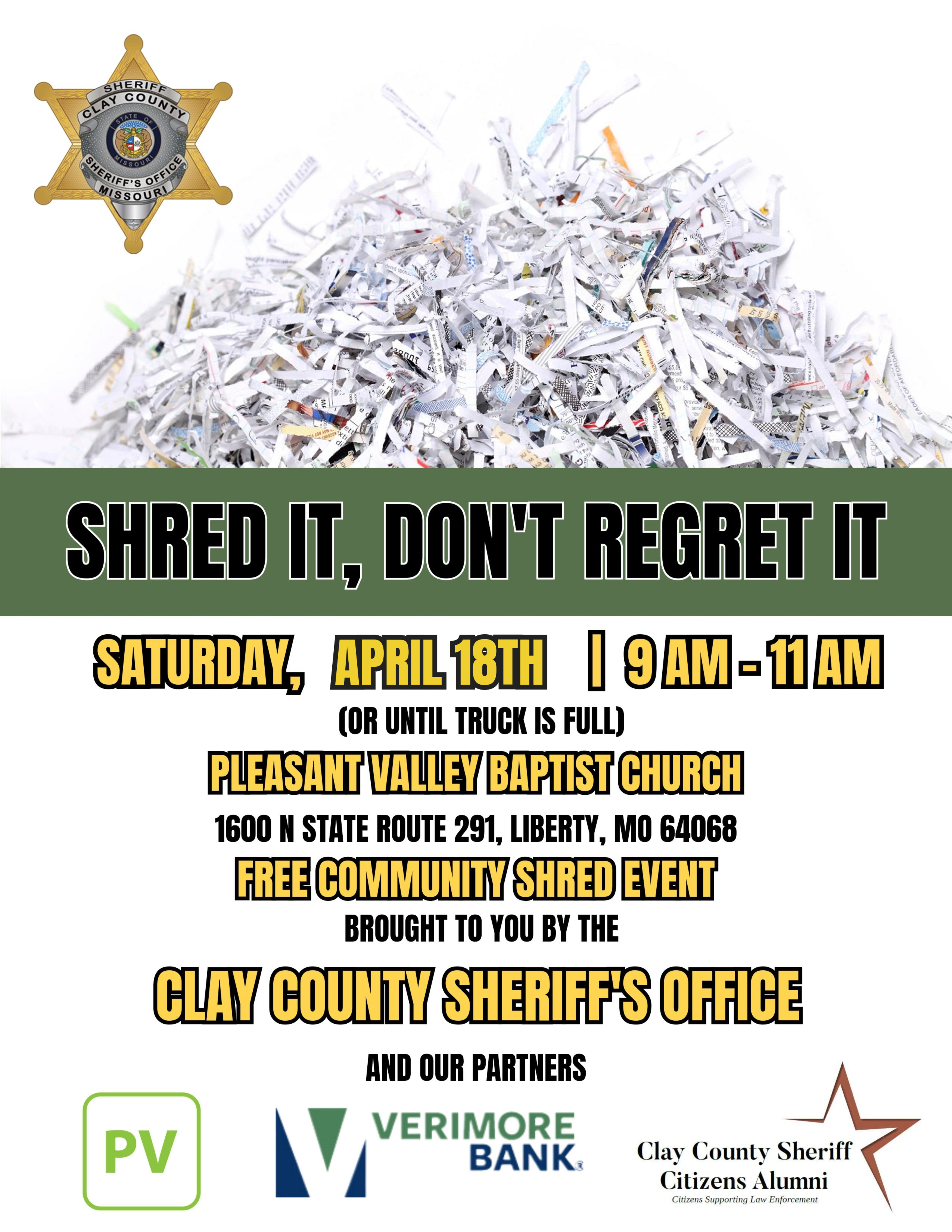 Community Shredding Event