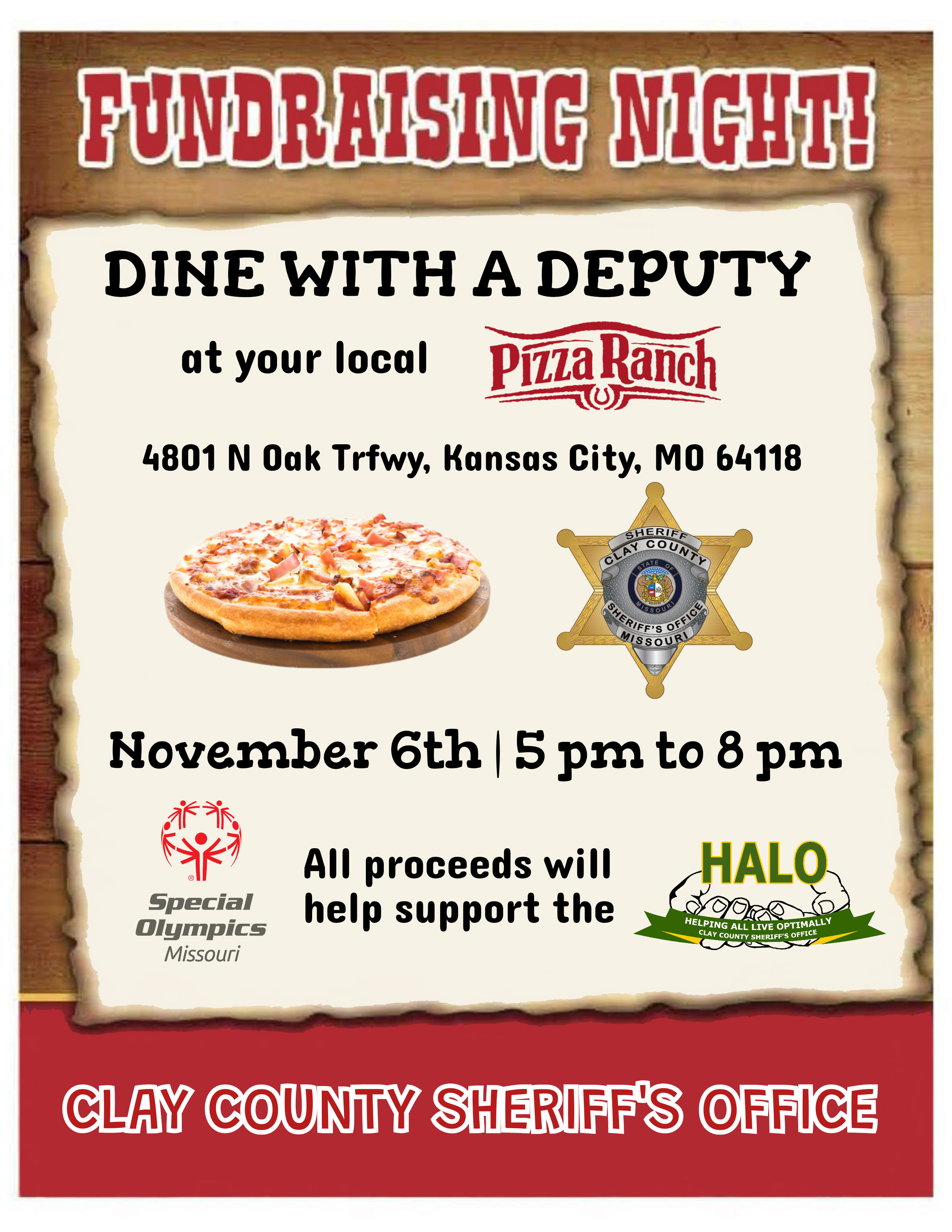 Dine with a Deputy
