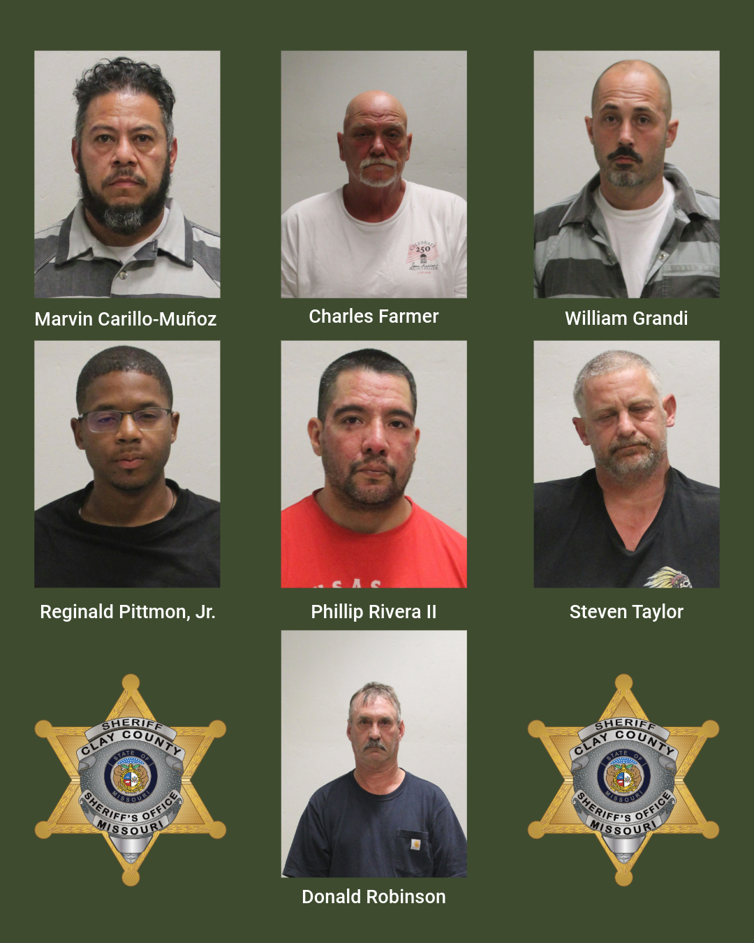 Seven men arrested and charged in child enticement stings