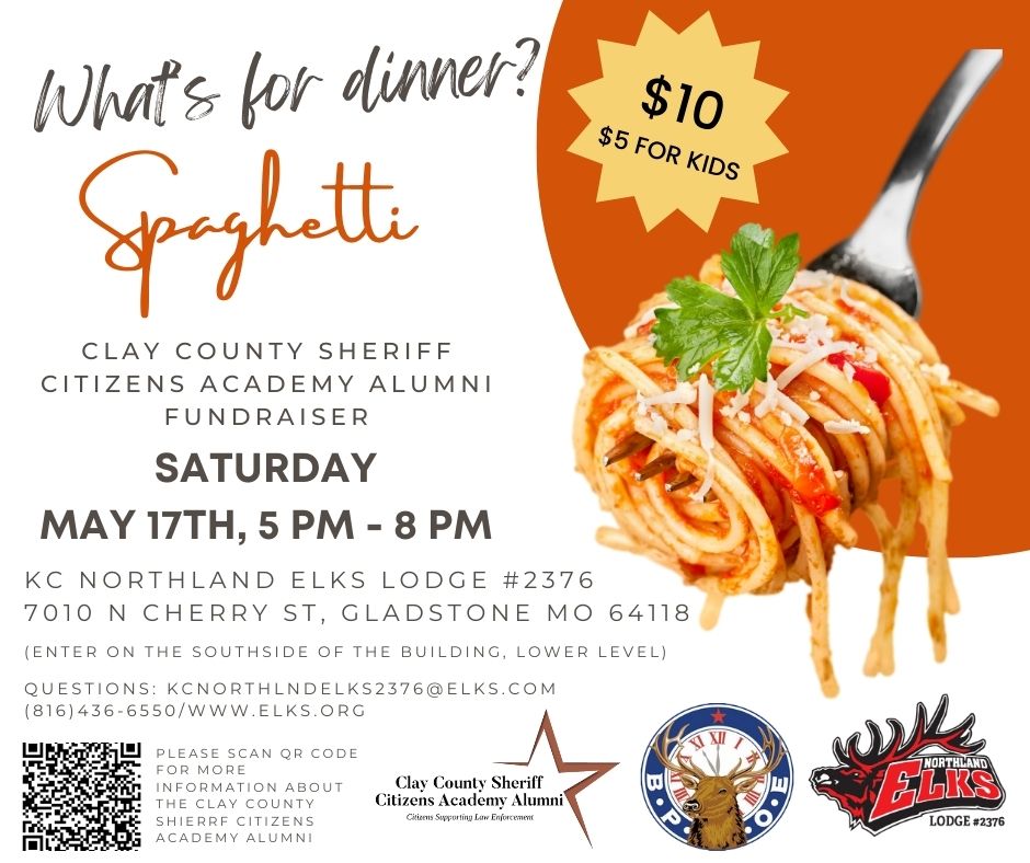 Citizens Academy Alumni Association Spaghetti Dinner Fund-raiser
