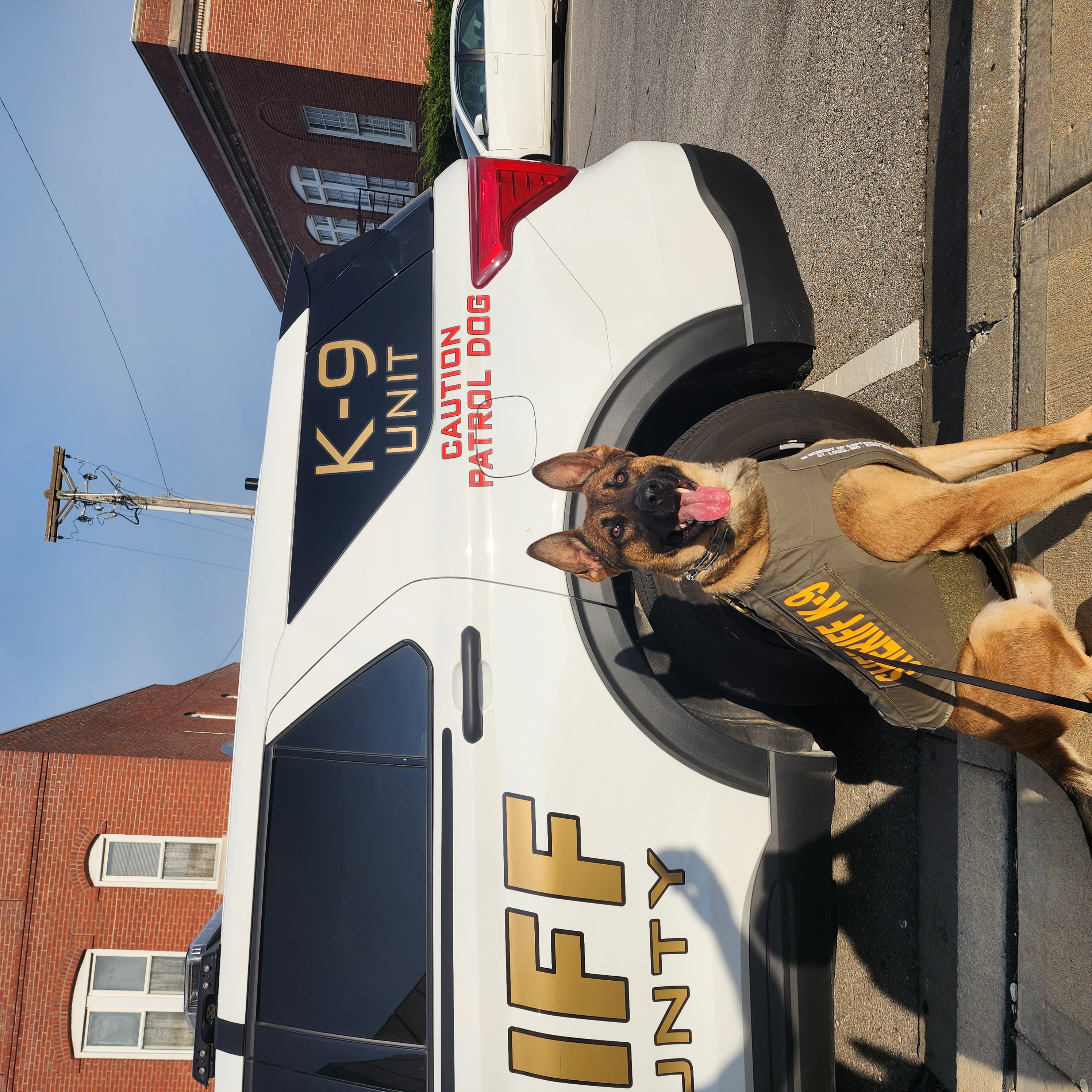 Clay County Sheriff’s Office K9 Argos receives donation of body armor