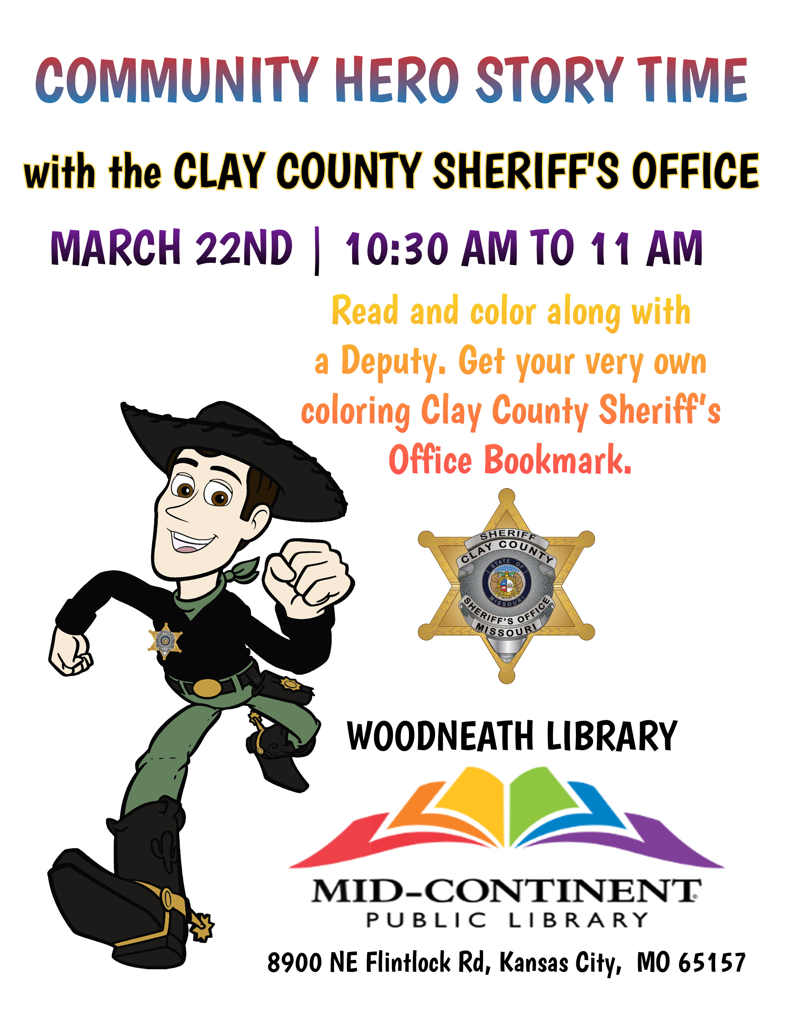 Read with a Deputy - Woodneath
