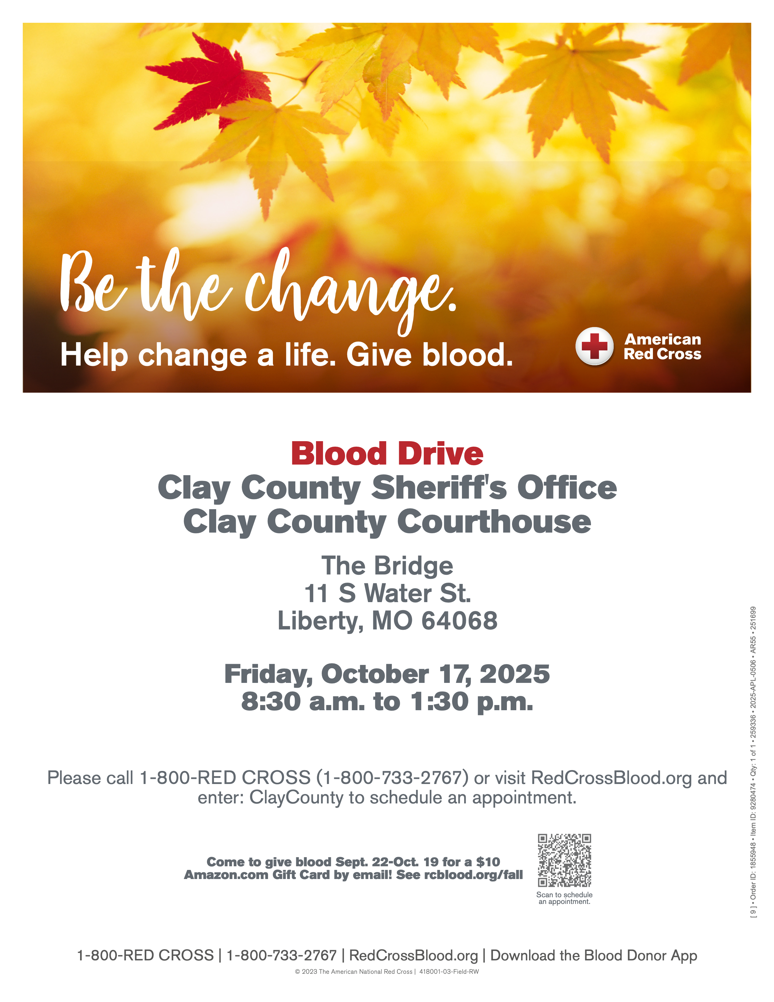 Fall 2025 Blood Drive