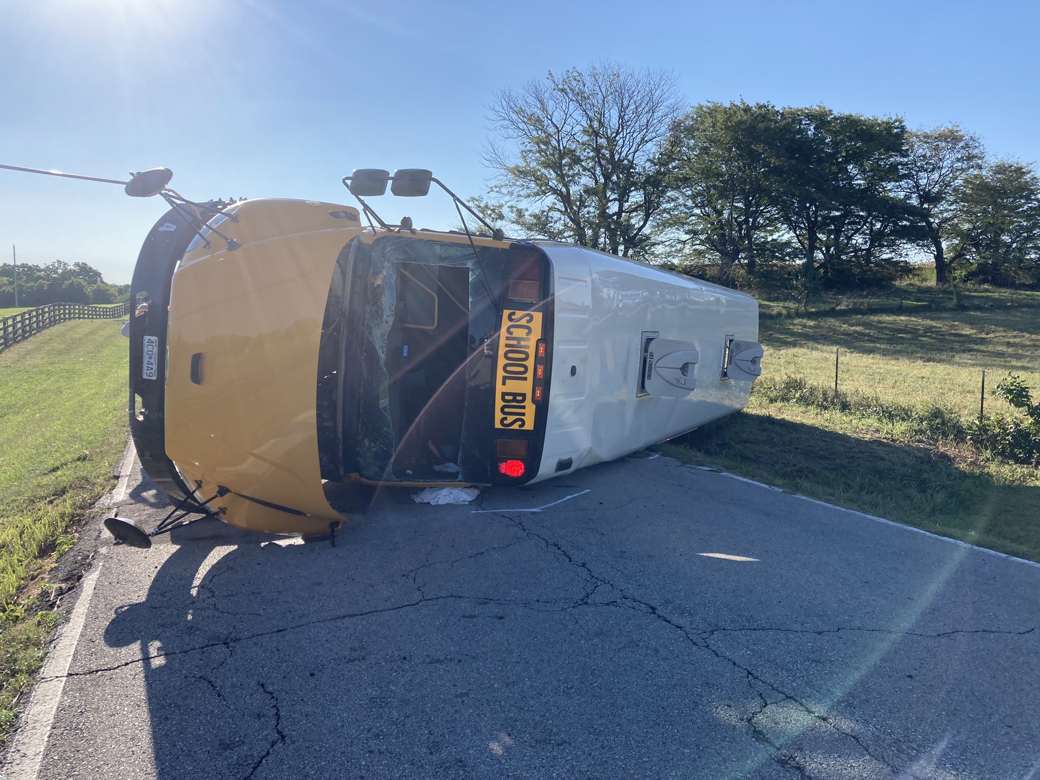 Deputies investigating school bus crash