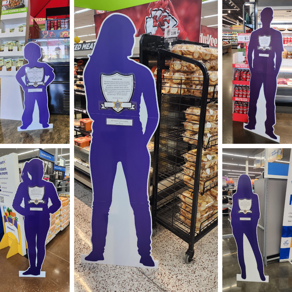 Project Silhouette shines light on domestic violence victims